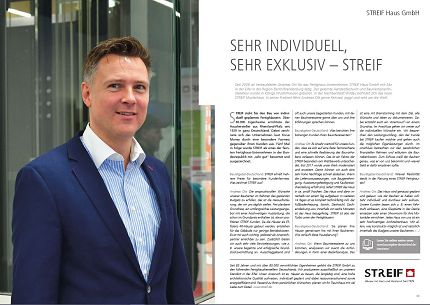 Magazin: Das eigene Zuhause - Interview mit STREIF-Bauberater Andreas Ott
