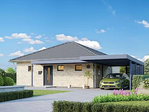 Kleines Bungalowhaus mit 68 m²