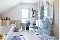 Hausbau Erfahrung Fertighaus - Das Einfamilienhaus KfW 40 Plus - Badgestaltung