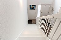 Hausbau mit Haushersteller STREIF - Treppengestaltung in Weiß