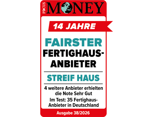 14 Jahre Fairster Fertighausanbieter STREIF Haus