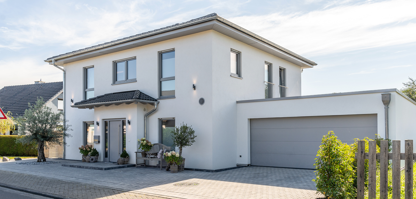 Haus mit interaktiven Bereichen