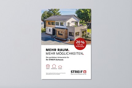 Prospekt für Anbauteile