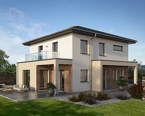 Fertighaus Stadtvilla