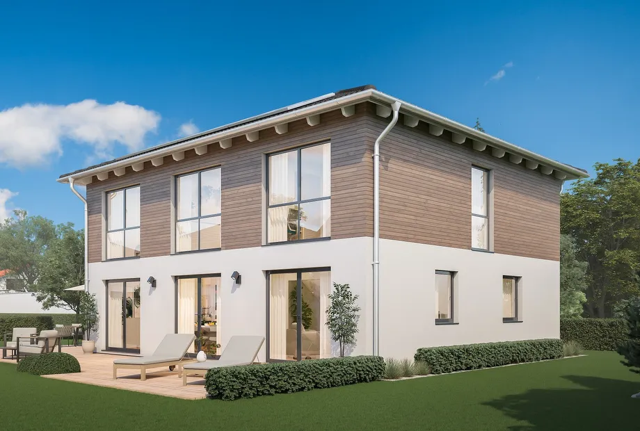 Herzenshaus CITY XXL mit optionaler Holzfassade