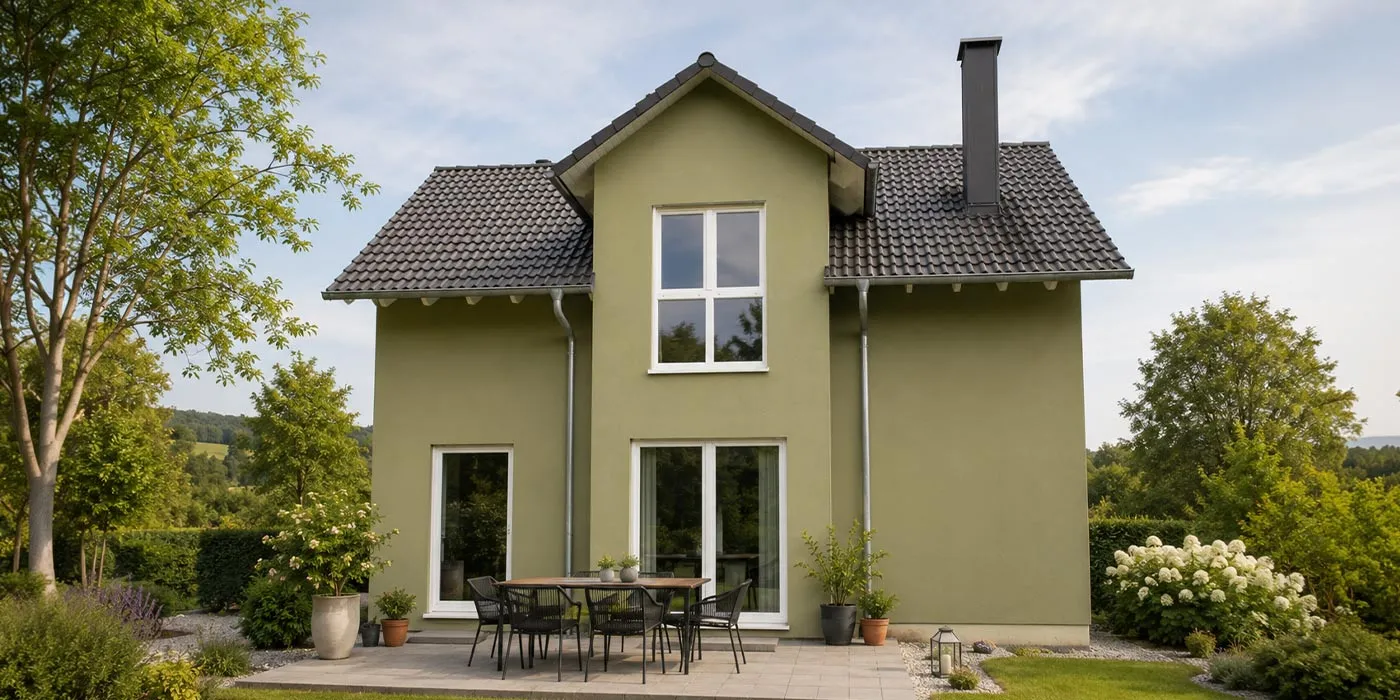 STREIF-Einfamilienhaus mit Terrasse und Garten