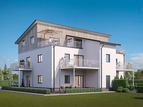 Mehrfamilienhaus Apartment 527 - Garten