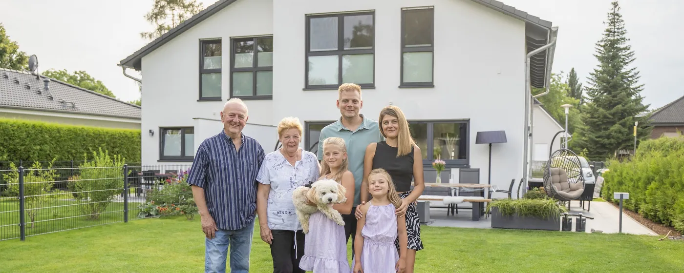 Doppelhaus als Generationenhaus