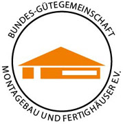 Siegel Bundes-Gütegemeinschaft Montagebaus und Fertighäuser e.V.