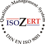 Siegel ISOZERT - DIN EN ISO 9001