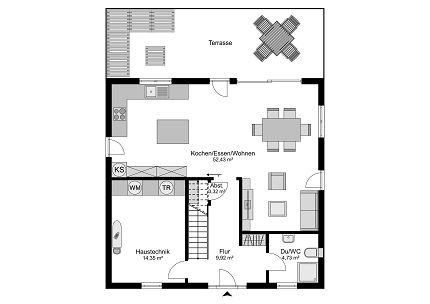 Grundriss Stadtvilla Deutscher Traumhauspreis, 167 qm