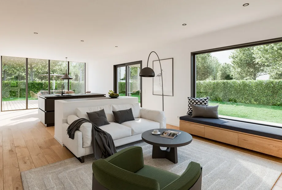 Bungalow Fertighaus 2 - Traumhausbungalow Innenansicht