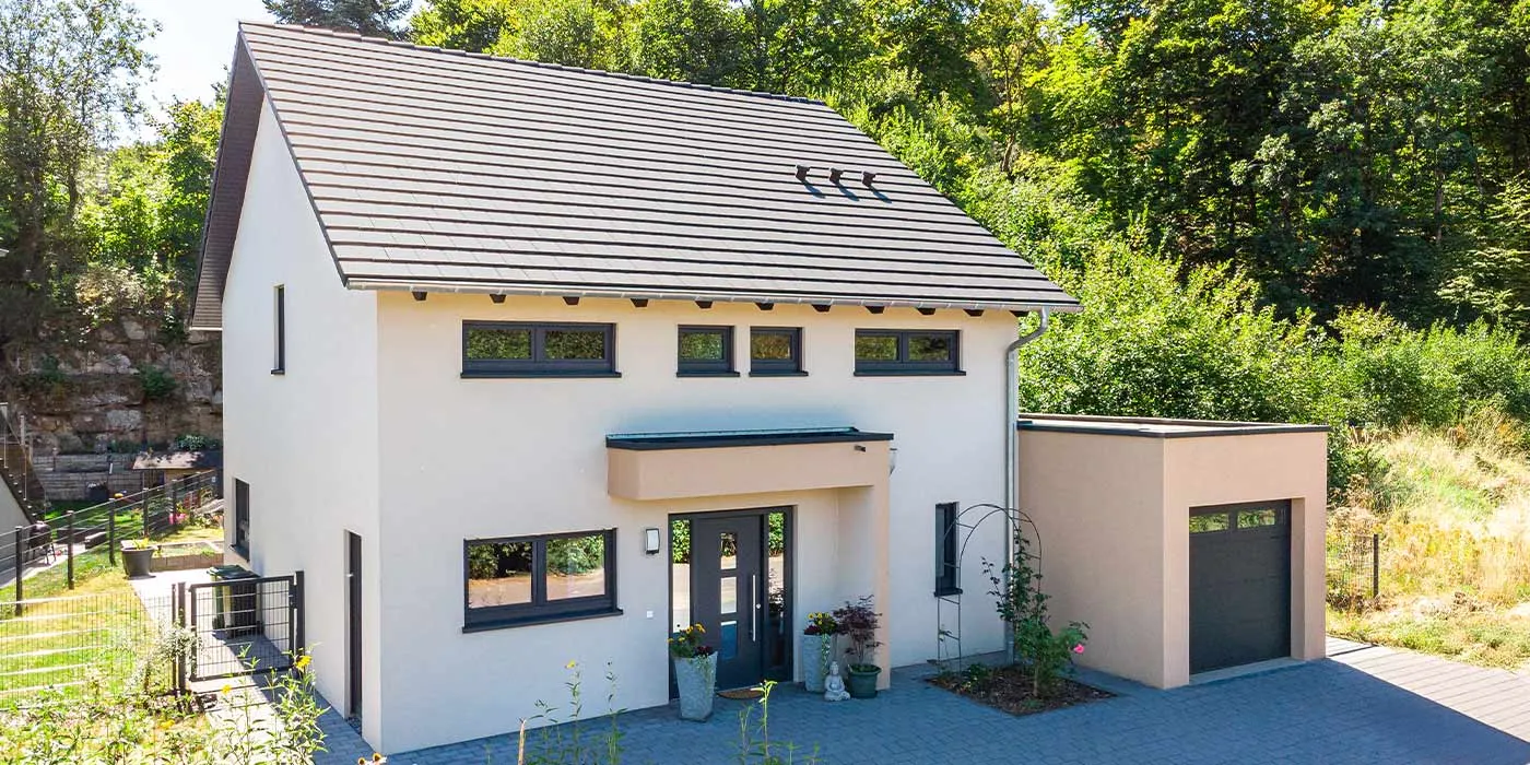 Barrierearm geplantes Einfamilienhaus