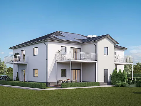 Mehrfamilienhaus Apartment 354 - Garten