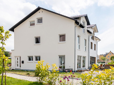 Neubau Doppelhaushälfte Erfahrung Baufamilie Defatsch