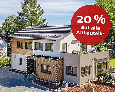Aktion 20 % Rabatt auf Anbauteile