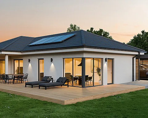 Außenansicht Streif Bungalow